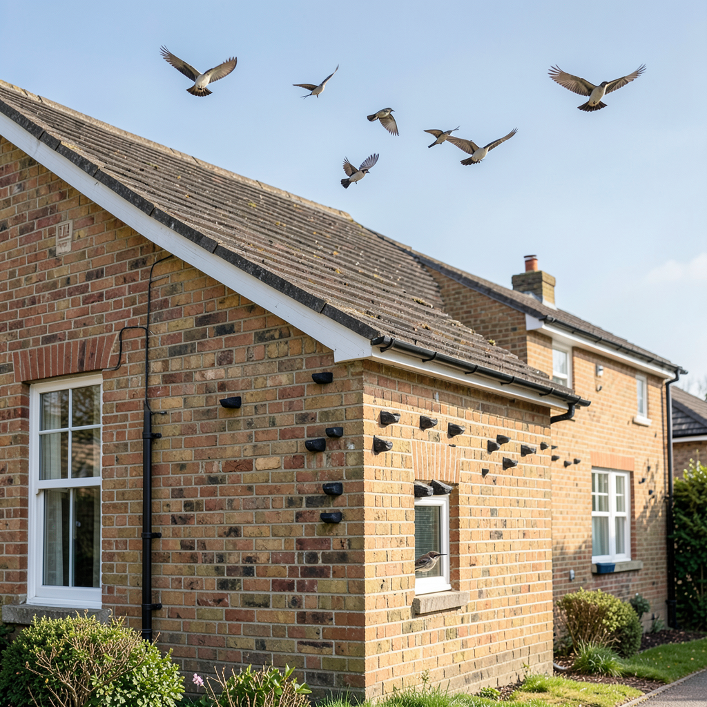 Barratt pledges 10,000 swift bricks by 2027 to aid bird recovery